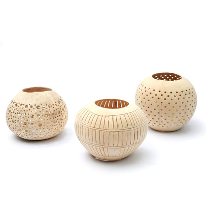 Bazar Bizar De Coconut Spot Kaarshouder - Naturel