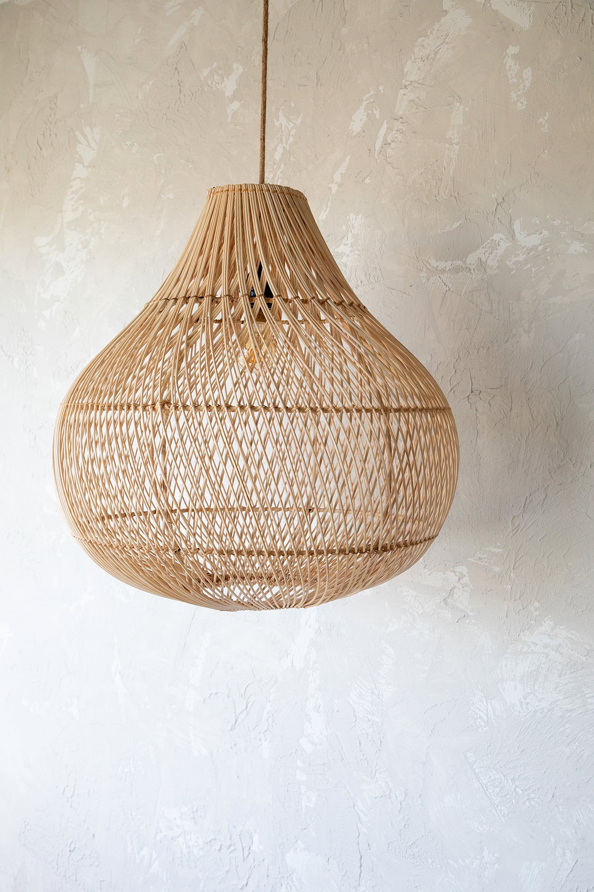 Bazar Bizar - De Bottle Hanglamp - Naturel - M