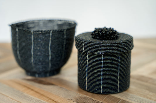 Bazar Bizar - De Beaded Geschenkdoos - Zwart
