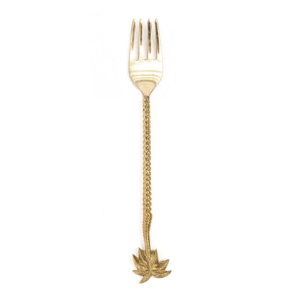 De Palm Tree Vork - Goud