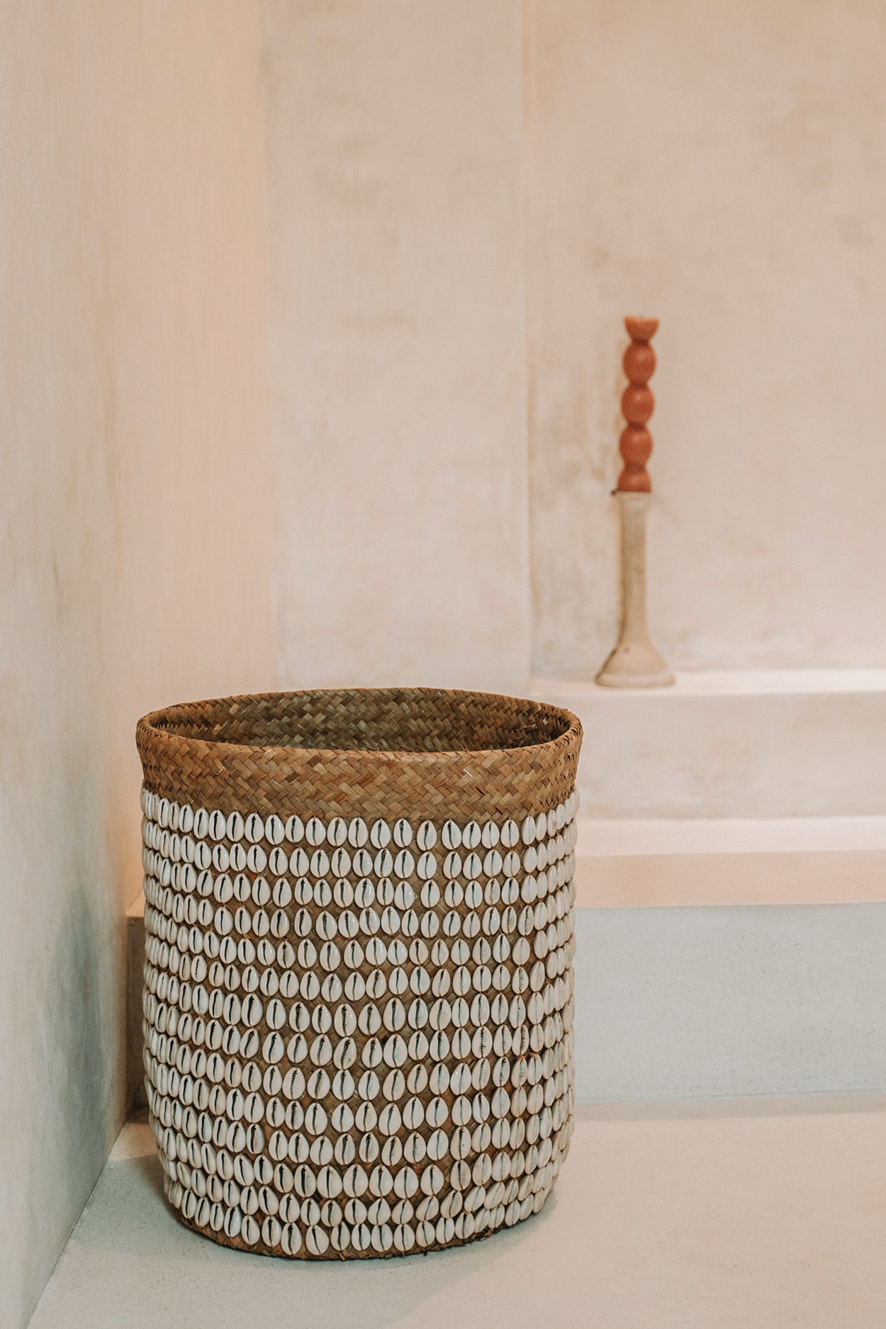 Bazar Bizar De Pandan Mand #1 - Naturel Wit