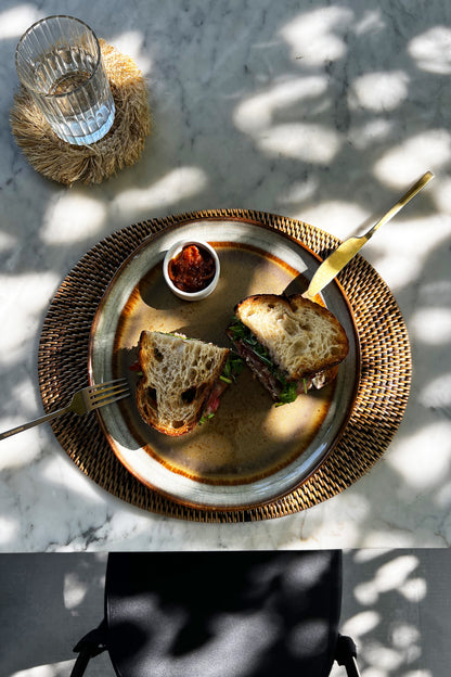 Bazar Bizar De Colonial Ovale Placemat - Naturel Bruin