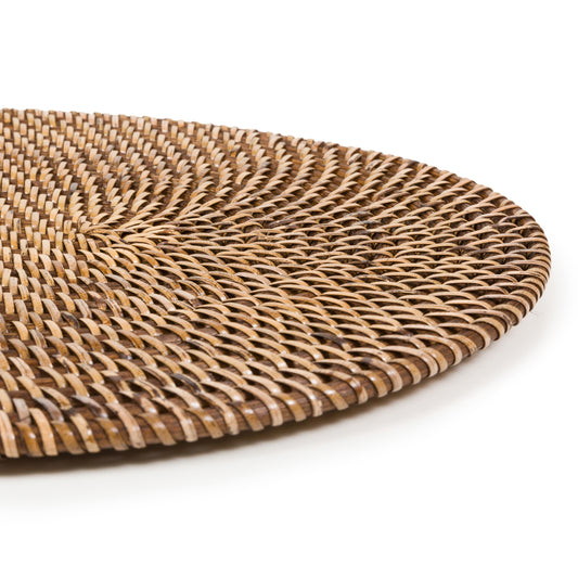 Bazar Bizar De Colonial Ovale Placemat - Naturel Bruin