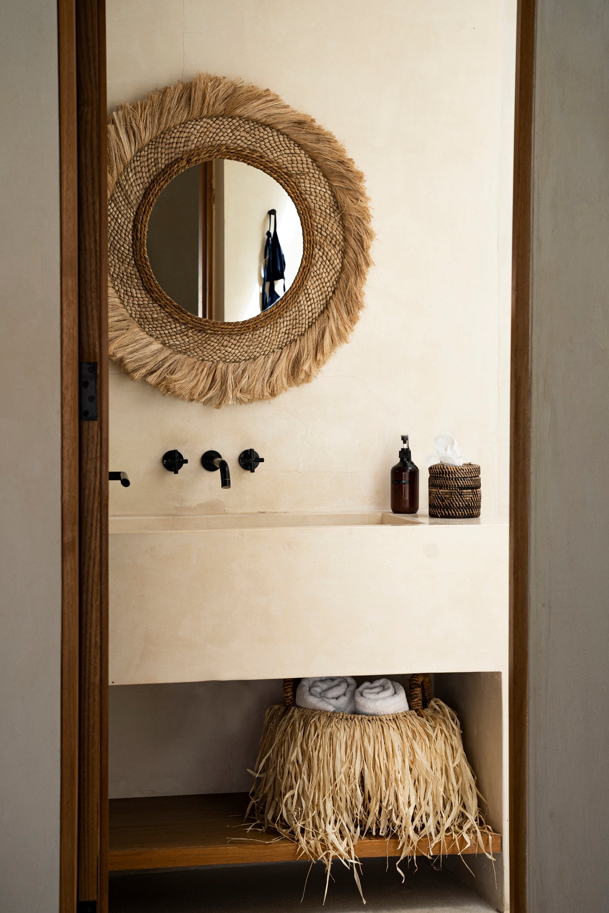Bazar Bizar De Colonial Tissuehouder - Naturel Bruin