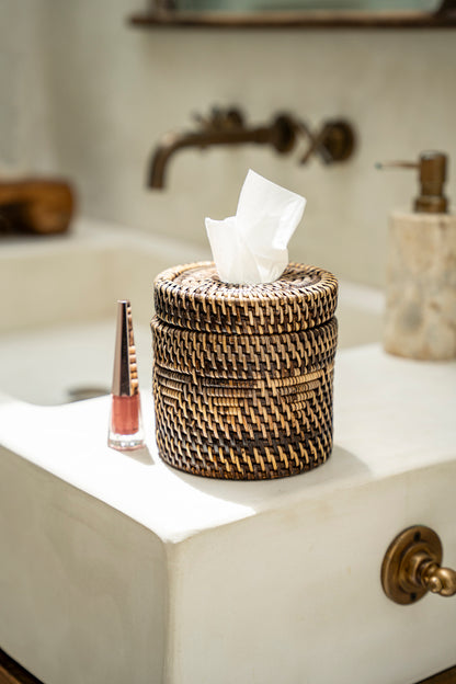 Bazar Bizar De Colonial Tissuehouder - Naturel Bruin