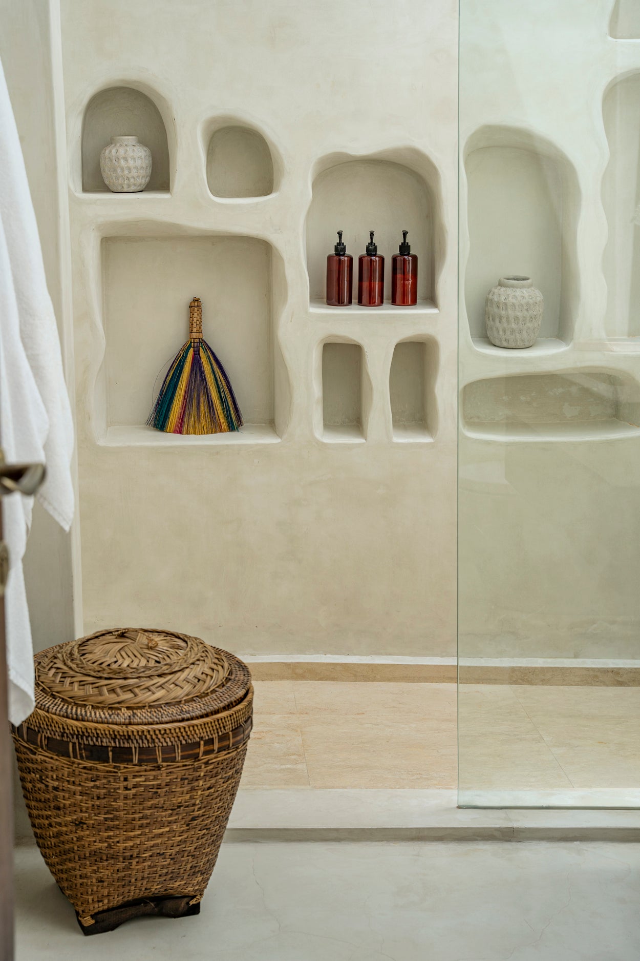 Bazar Bizar De Colonial Storage Mand - Naturel Bruin - M