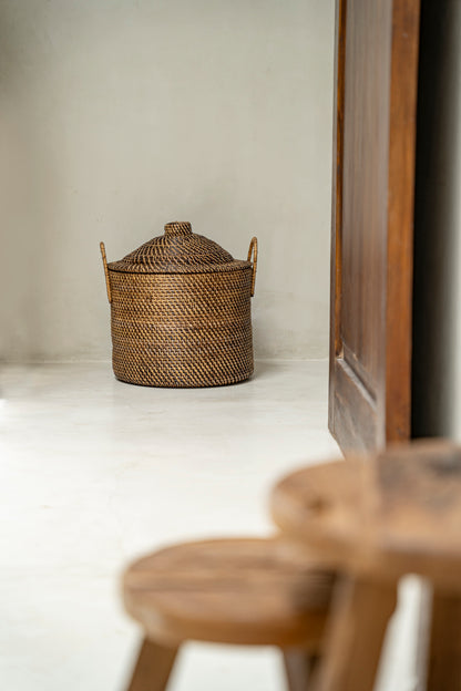 Bazar Bizar De Colonial Handles Mand - Naturel Bruin