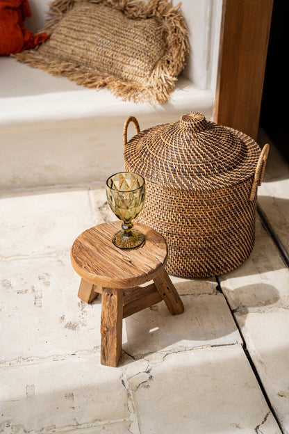 Bazar Bizar De Colonial Handles Mand - Naturel Bruin