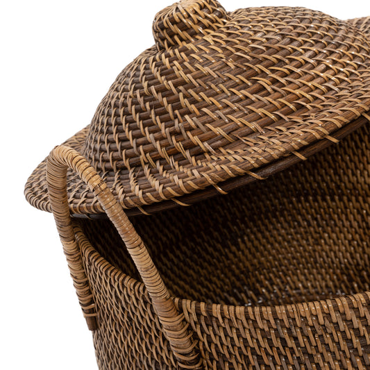 Bazar Bizar De Colonial Handles Mand - Naturel Bruin