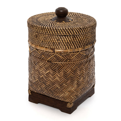 Bazar Bizar - De Bathroom Bin Mand - Naturel Bruin