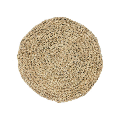 Bazar Bizar De Seagrass Placemat Rond - Naturel