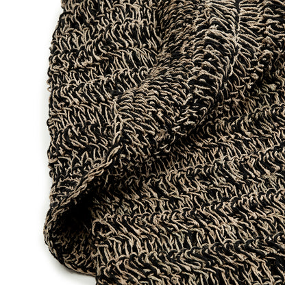 Bazar Bizar Het Seagrass Tapijt - Naturel Zwart - 200x300