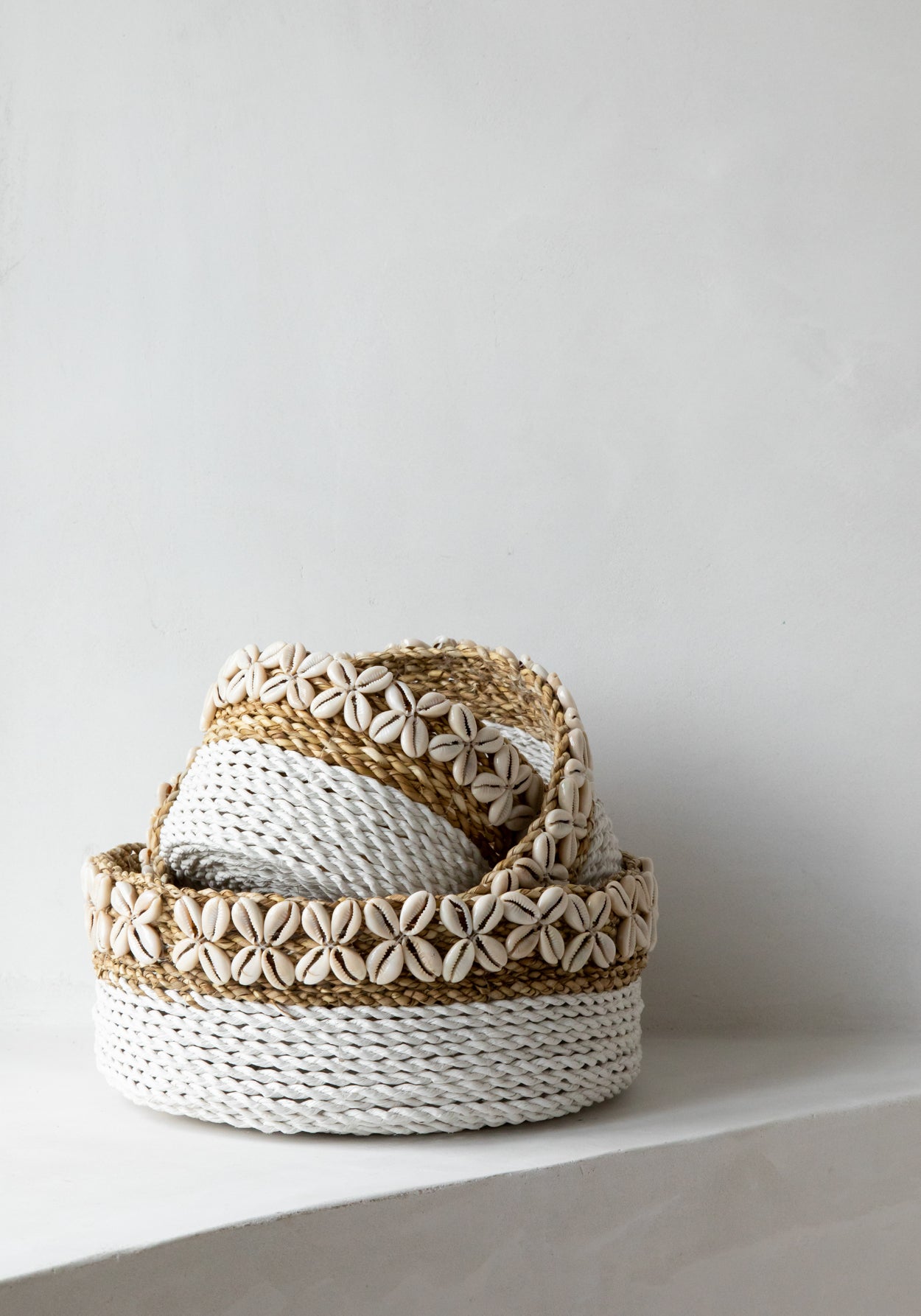 Bazar Bizar De White Sunday Manden - Set van 3