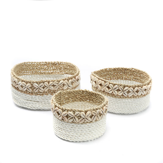 Bazar Bizar De White Sunday Manden - Set van 3