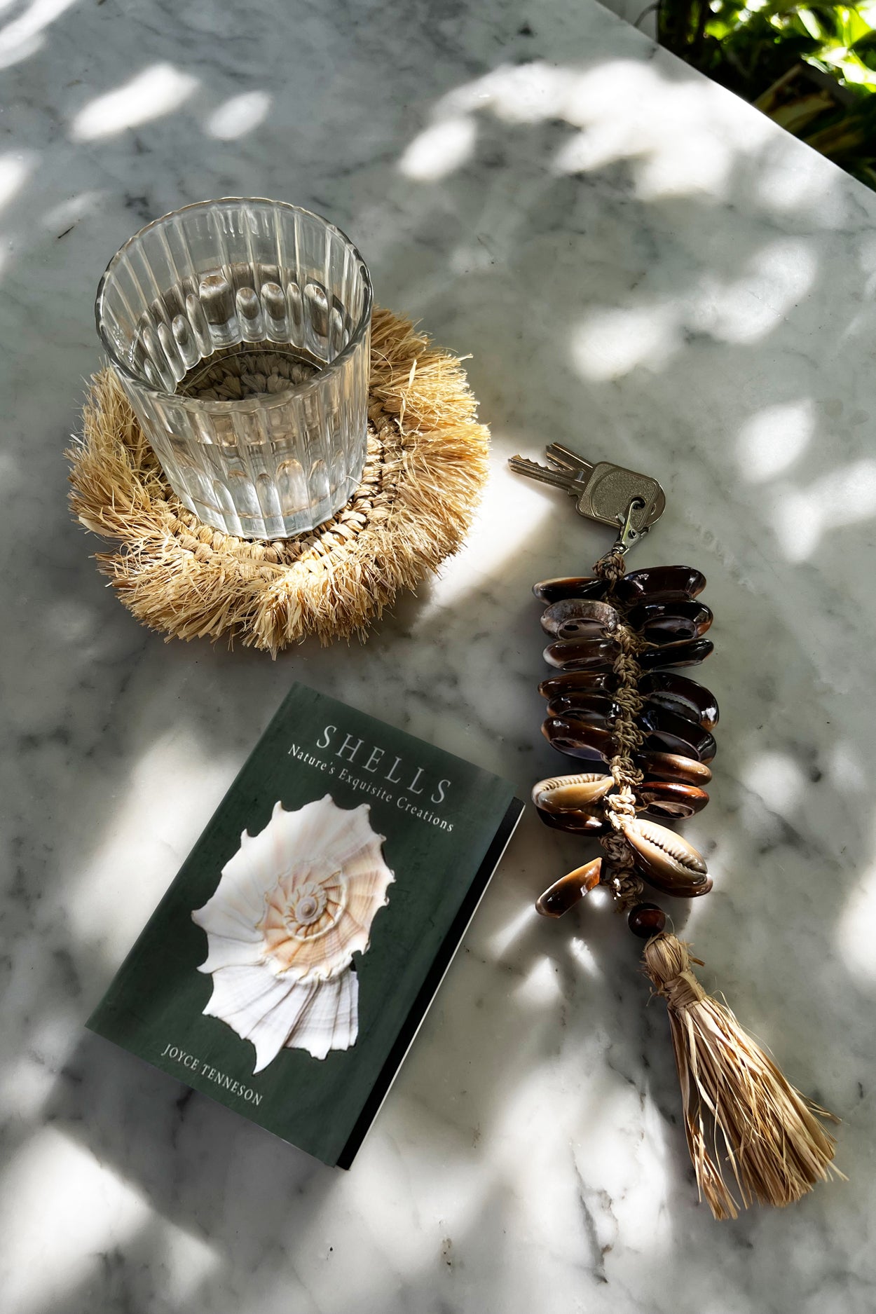 Bazar Bizar De Fringe Raffia Onderzetter - Naturel