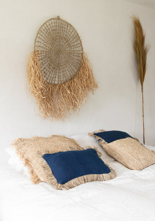 Bazar Bizar De Raffia Dromenvanger - Naturel