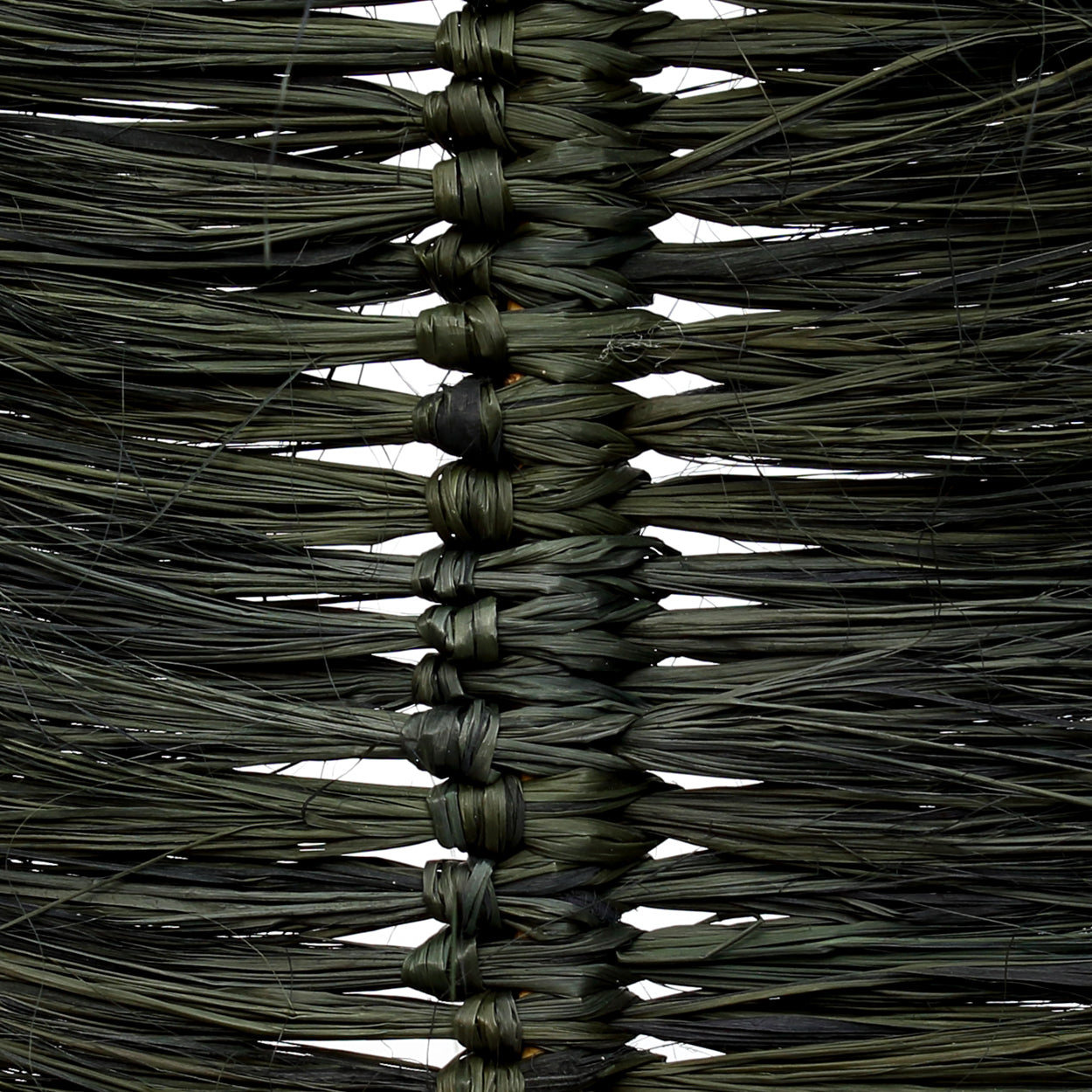 Bazar Bizar De Raffia Palmeira - Zwart - Set van 6