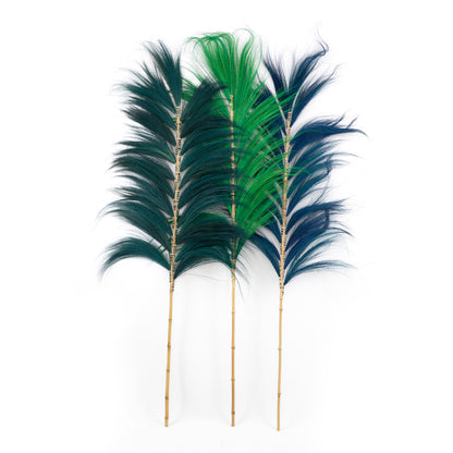 Bazar Bizar De Stunning Leaf - Smaragdgroen - Set van 6