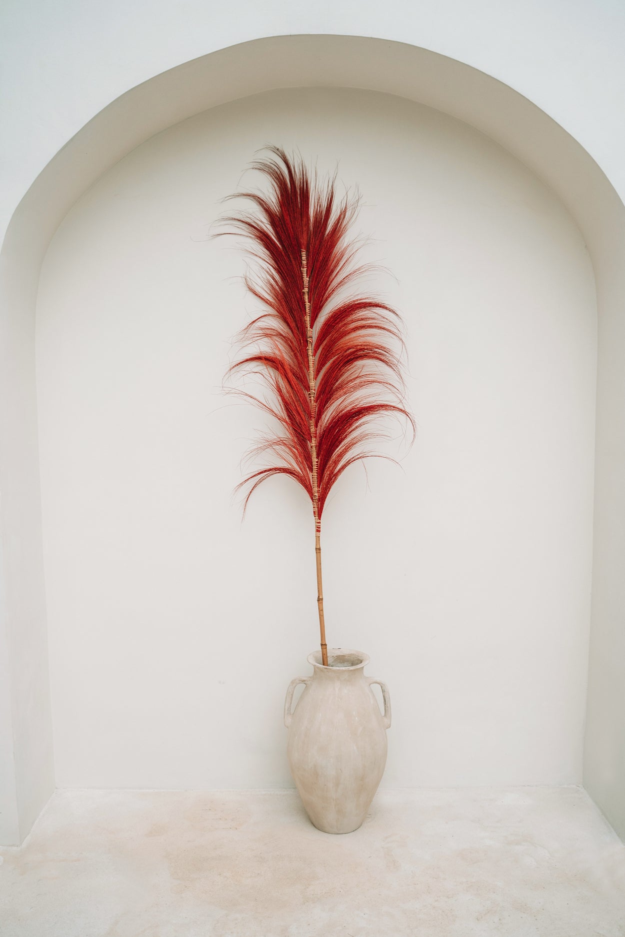 Bazar Bizar De Stunning Leaf - Levendig Rood - Set van 6
