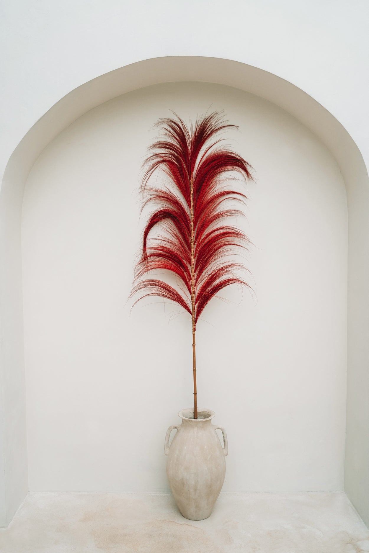 Bazar Bizar De Stunning Leaf - Levendig Rood - Set van 6