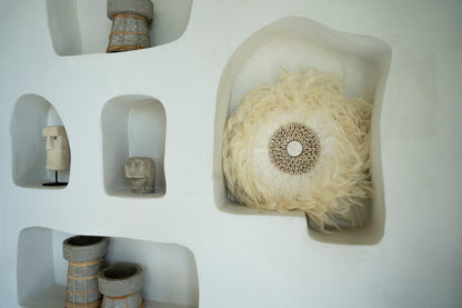 Bazar Bizar De Coastal Juju Muurdecoratie - Wit - L