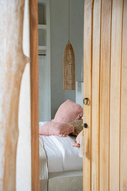 Bazar Bizar De Cotton Wood Sleutelhanger - Naturel