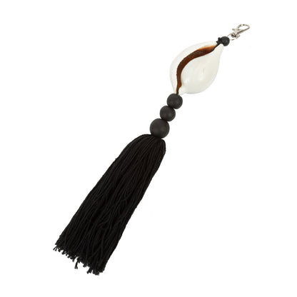 Bazar Bizar De Togian Sleutelhanger - Zwart Wit