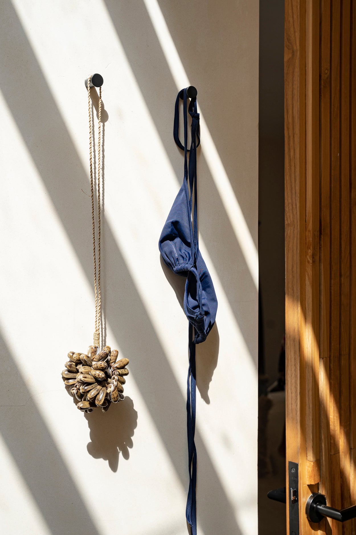 Bazar Bizar - De Brown Cowrie Shell Hangdecoratie