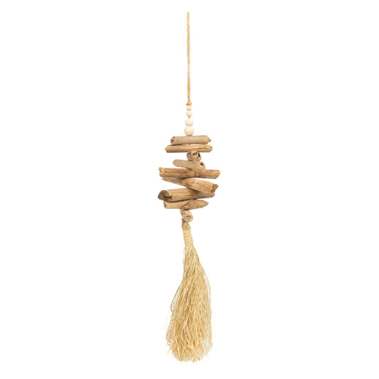 Bazar Bizar De Raffia Driftwood Hangdecoratie