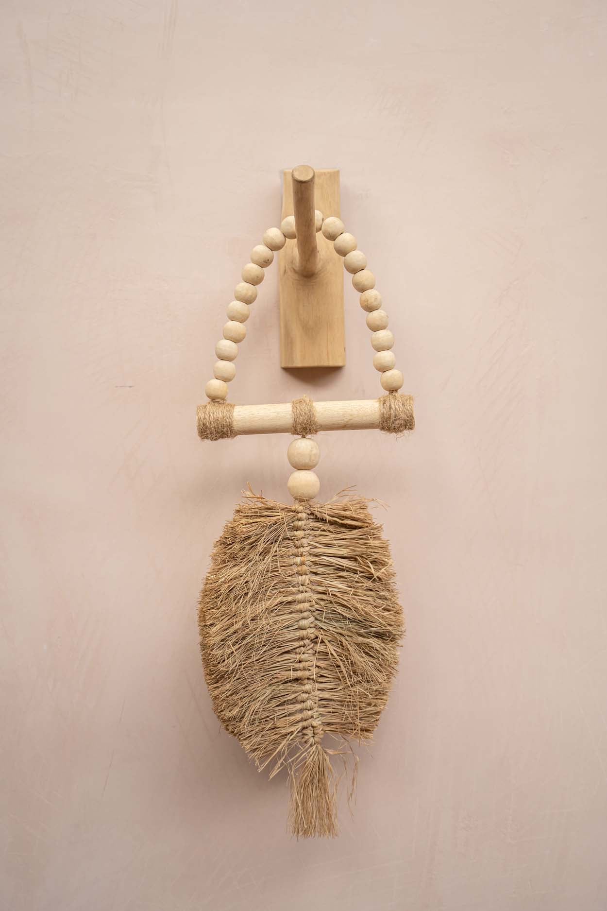 Bazar Bizar De Raffia Triangle Hangdecoratie