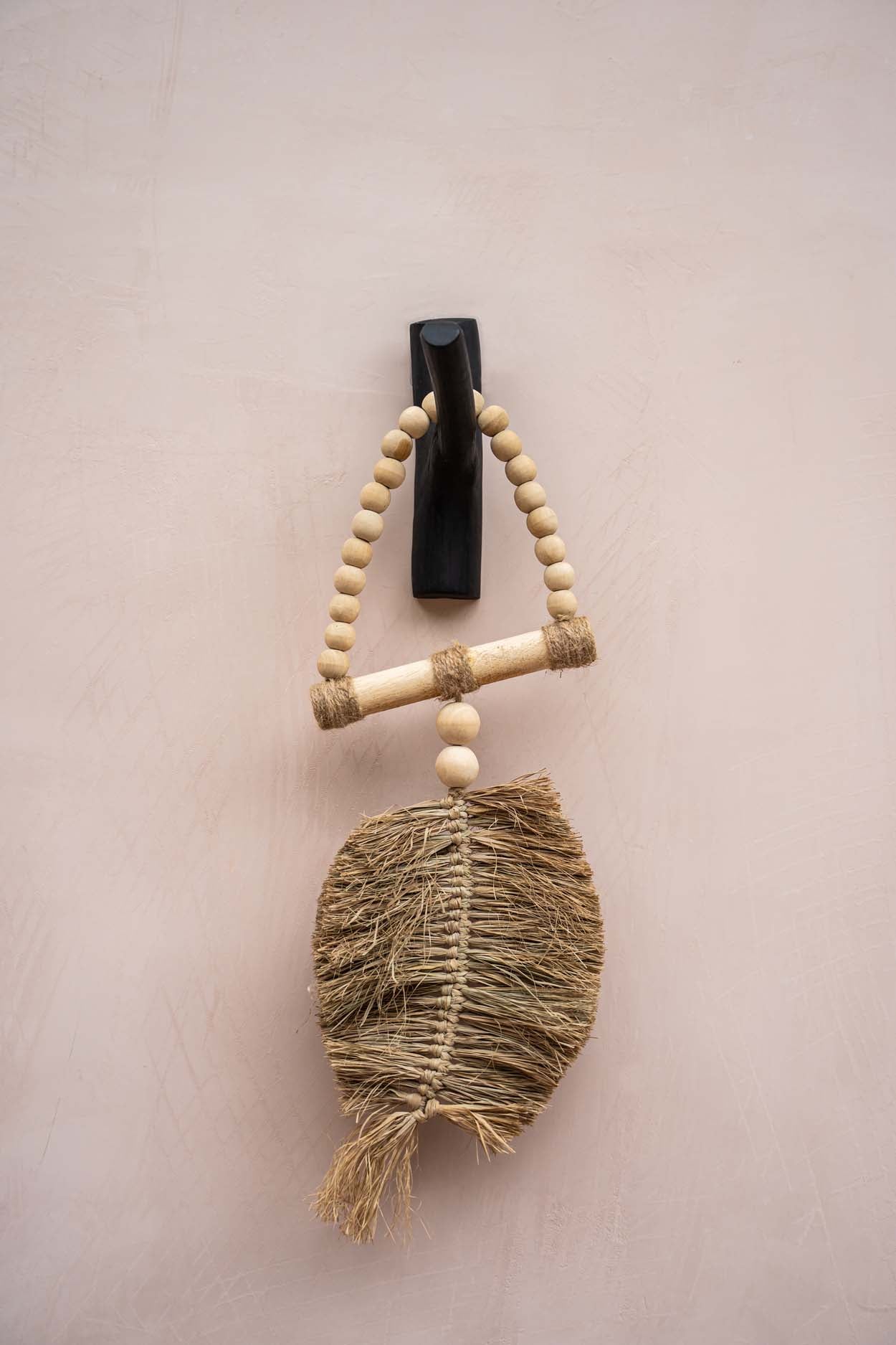Bazar Bizar De Raffia Triangle Hangdecoratie
