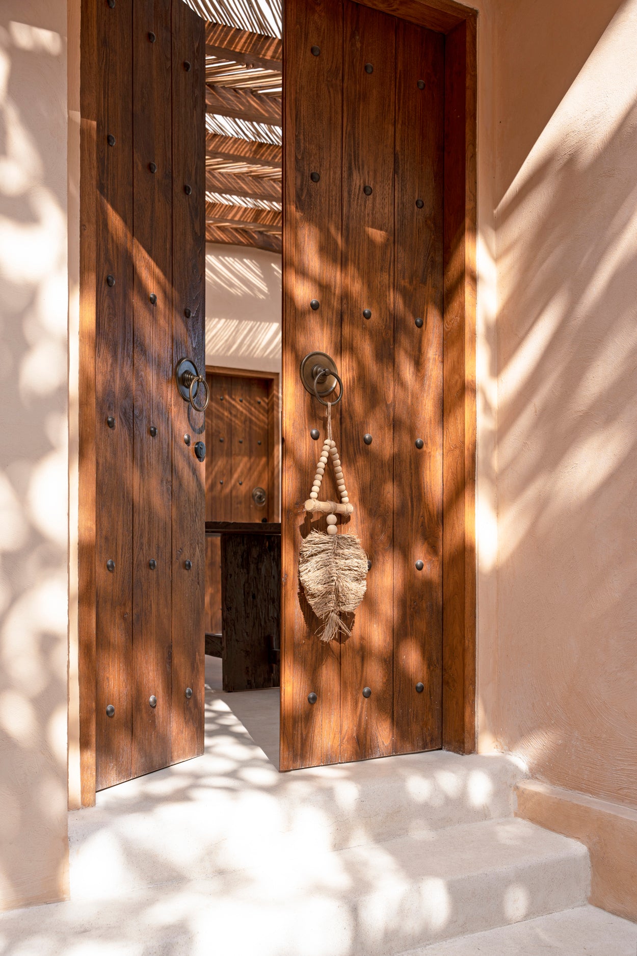 Bazar Bizar De Raffia Triangle Hangdecoratie