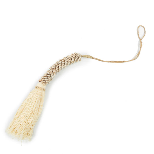 Bazar Bizar De Cowrie & Cotton Hangdecoratie - Naturel