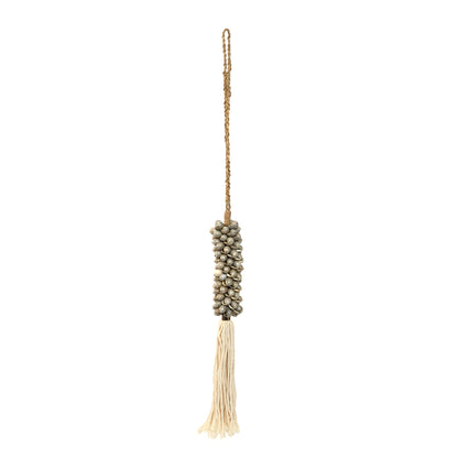 Bazar Bizar De Shell & Cotton Hangdecoratie - Grijs
