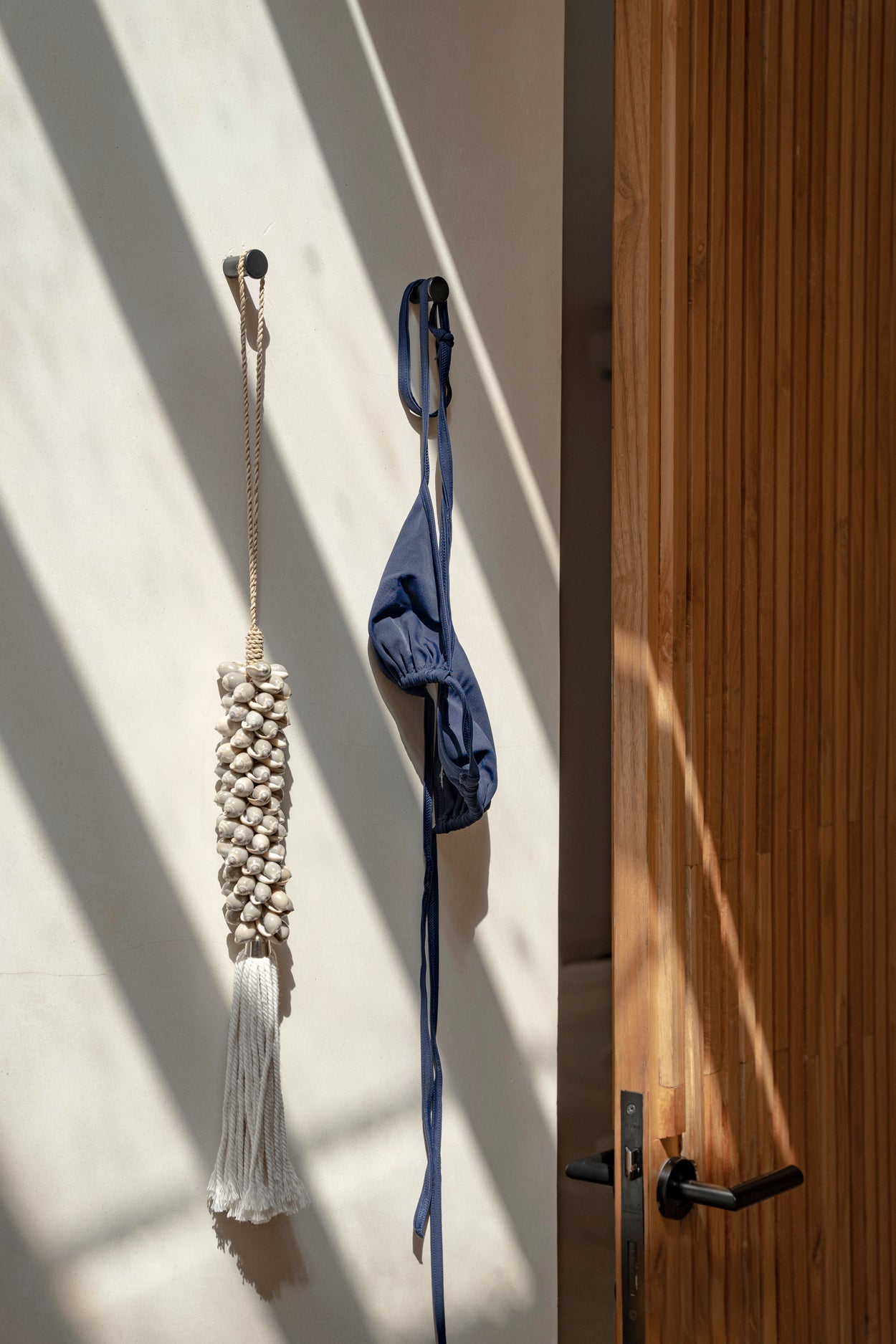 Bazar Bizar De Shell & Cotton Hangdecoratie - Grijs