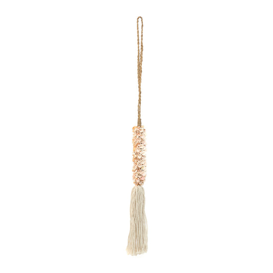 Bazar Bizar De Shell & Cotton Hangdecoratie - Roze