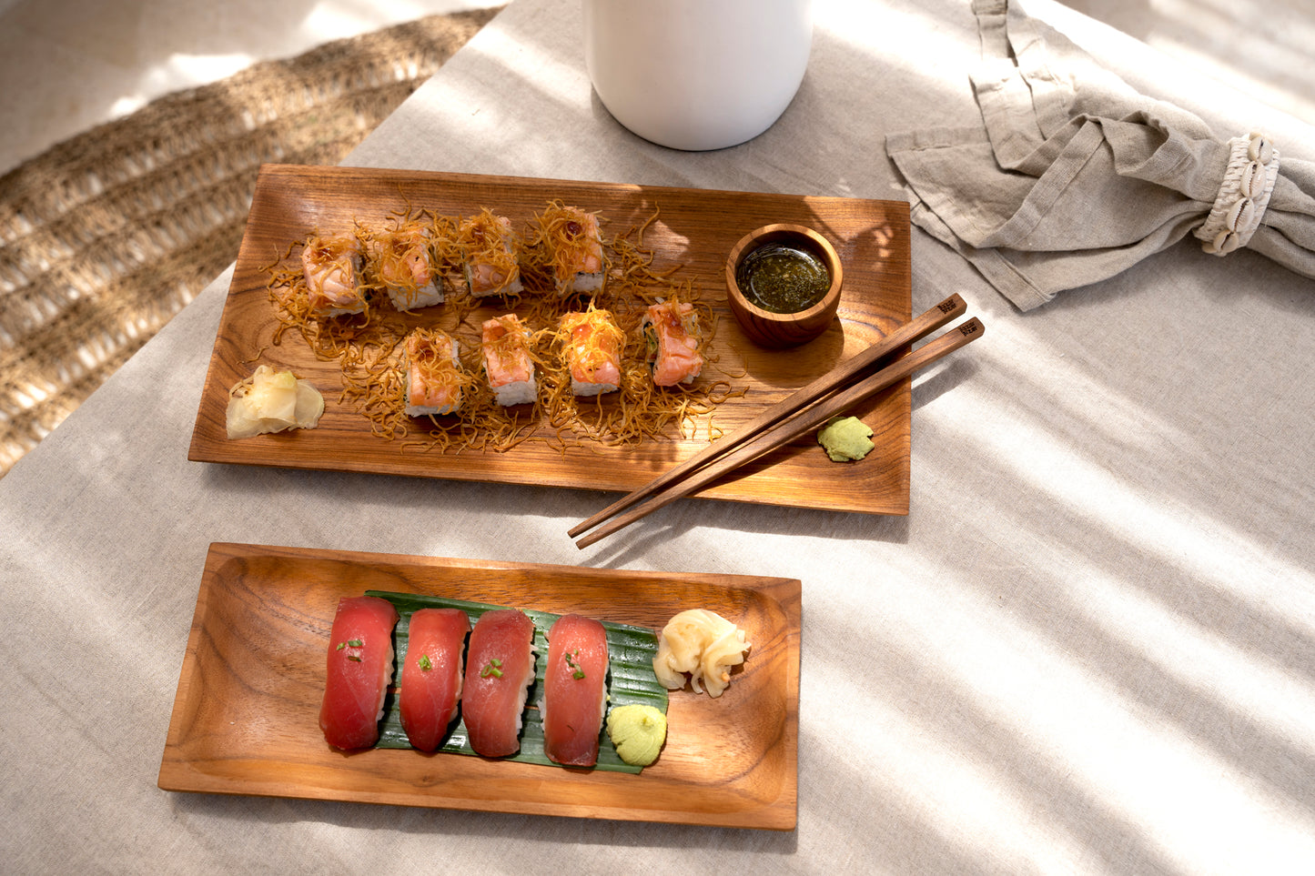 Bazar Bizar De Teak Root Chop Sticks