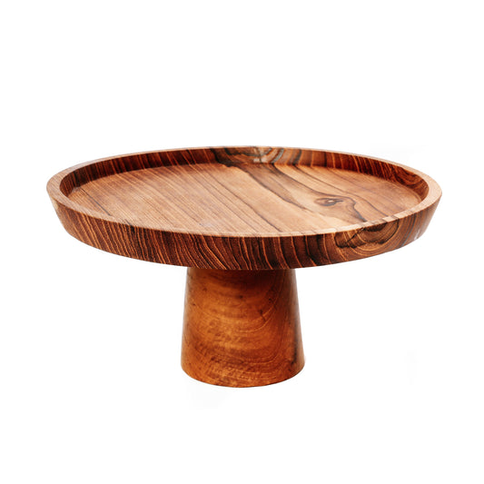 Bazar Bizar De Teak Root Taart Plateau - M