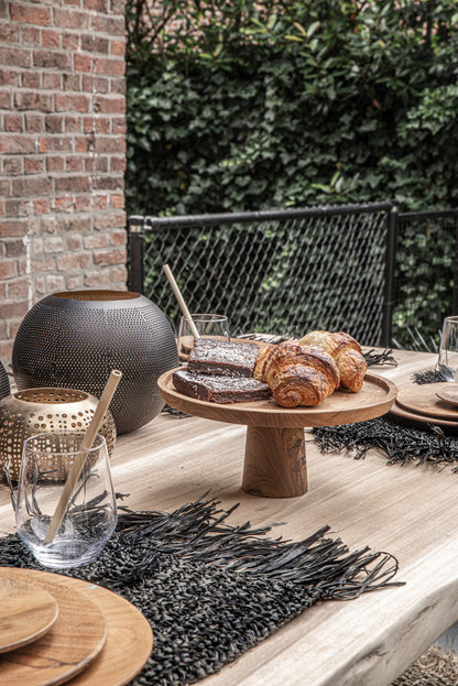 Bazar Bizar De Teak Root Taart Plateau - M