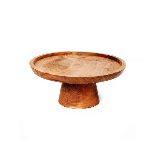 Bazar Bizar De Teak Root Taart Plateau - S