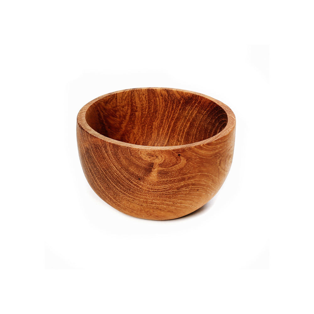 Bazar Bizar Het Teak Root Zoutschaaltje - XS