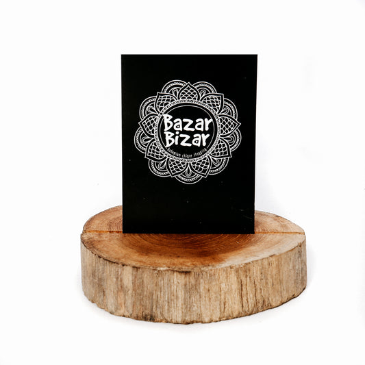 Bazar Bizar De Teak Root Kaarthouder