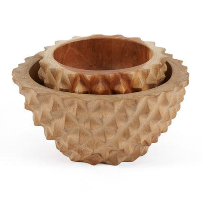 Bazar Bizar De Teak Root Durian Kom - S