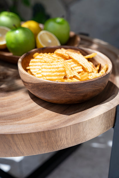Bazar Bizar De Teak Root Snack Kom - S