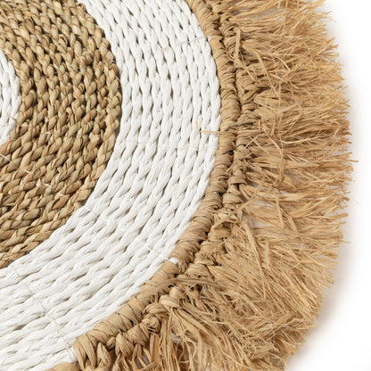Bazar Bizar De Seagrass Raffia Placemat - Naturel