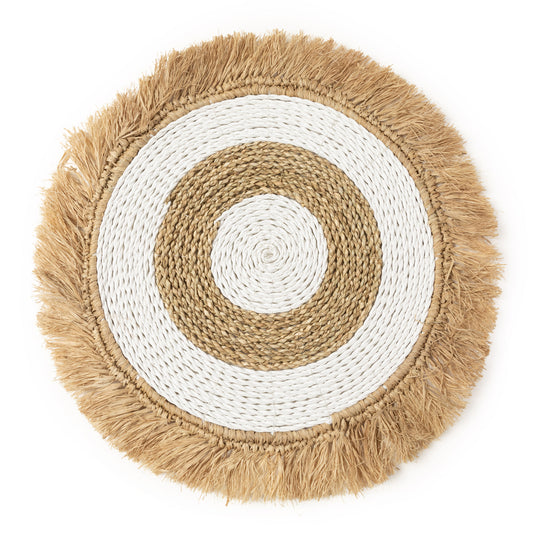 Bazar Bizar De Seagrass Raffia Placemat - Naturel