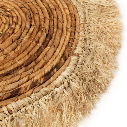 Bazar Bizar - De Banana Raffia Placemat - Naturel