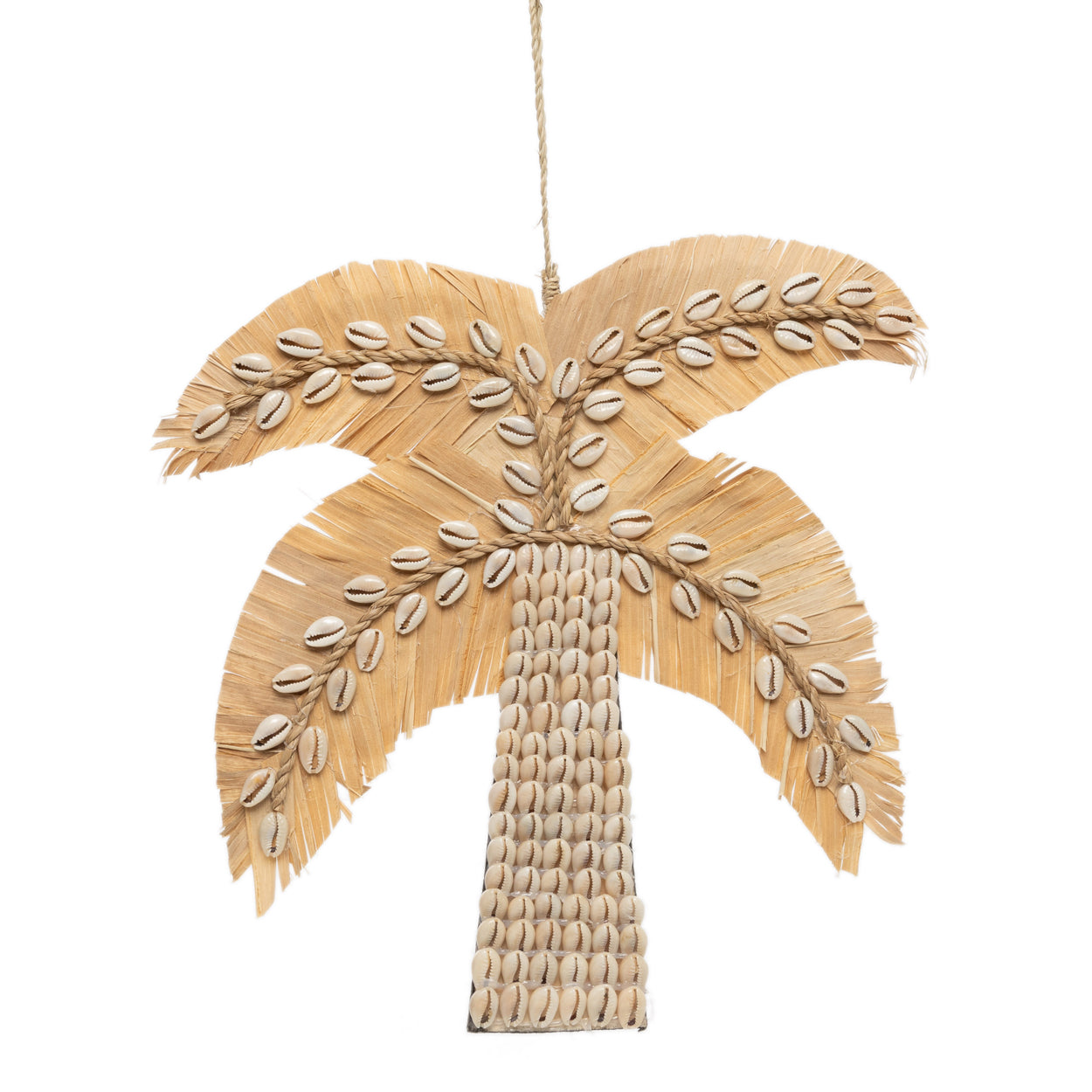 Bazar Bizar - De Banaan & Schelpen Palmboom - Naturel
