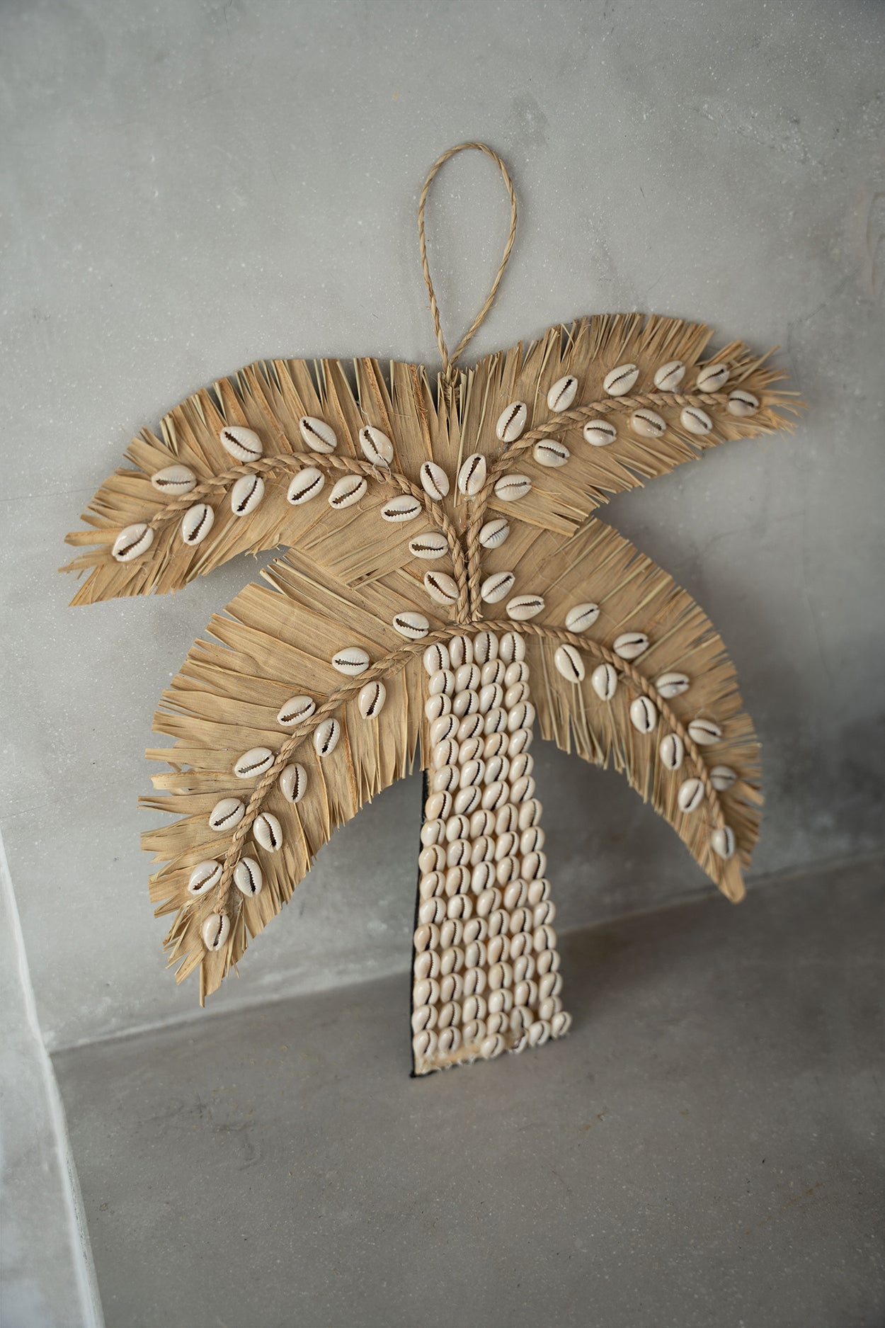 Bazar Bizar - De Banaan & Schelpen Palmboom - Naturel