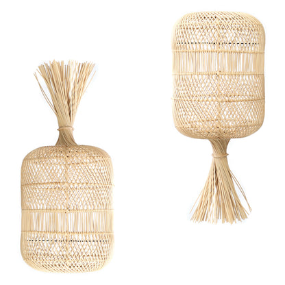 Bazar Bizar De Dumpling Hang- en Vloerlamp - Naturel - M